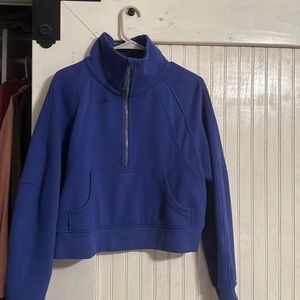 Lulu lemon half zip scuba hoodie